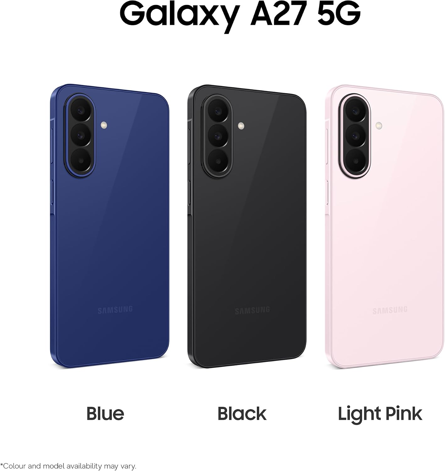Samsung Galaxy A27 5G Dual Sim 256GB 8GB Light Pink SIM-Free Unlocked Mobile Phone